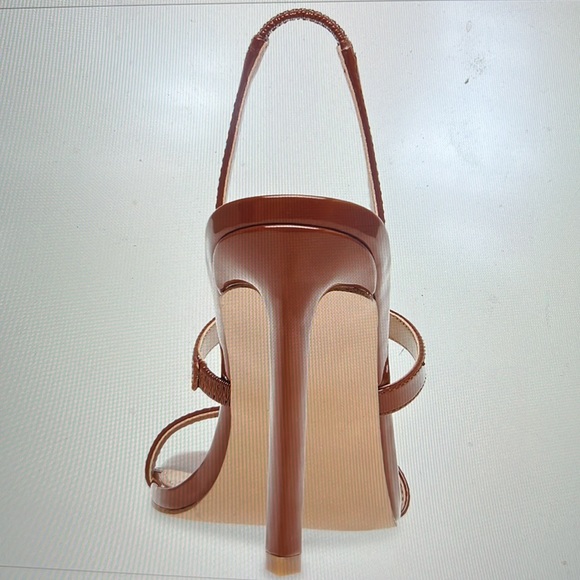 NWOT Steve Madden Gracey Sandal in Cognac - Size 7.5 - Picture 2 of 11